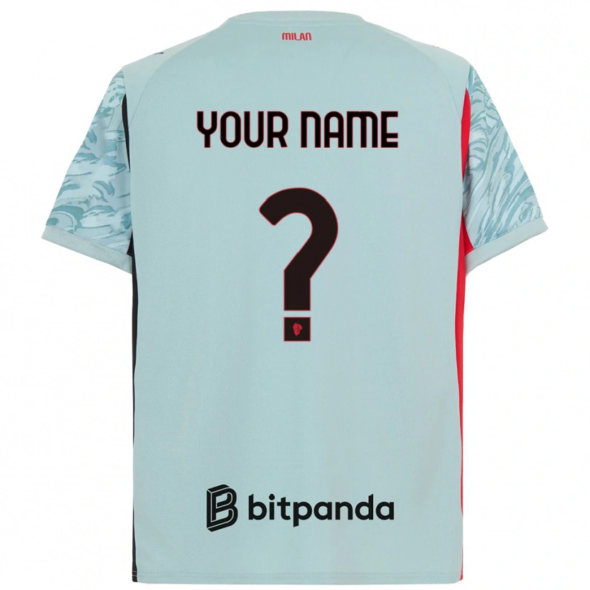 Danxen Kinderen AC Milan Licht Blauw Rood Keepersshirt 2025/26 T-Shirt België