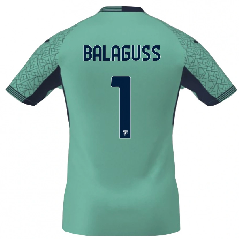 Danxen Kinderen Nils Balaguss #1 Blauw Lagune Keepersshirt 2025/26 T-Shirt België