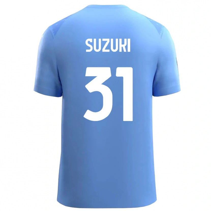Danxen Kinderen Zion Suzuki #31 Hemelsblauw Wit Keepersshirt 2025/26 T-Shirt België
