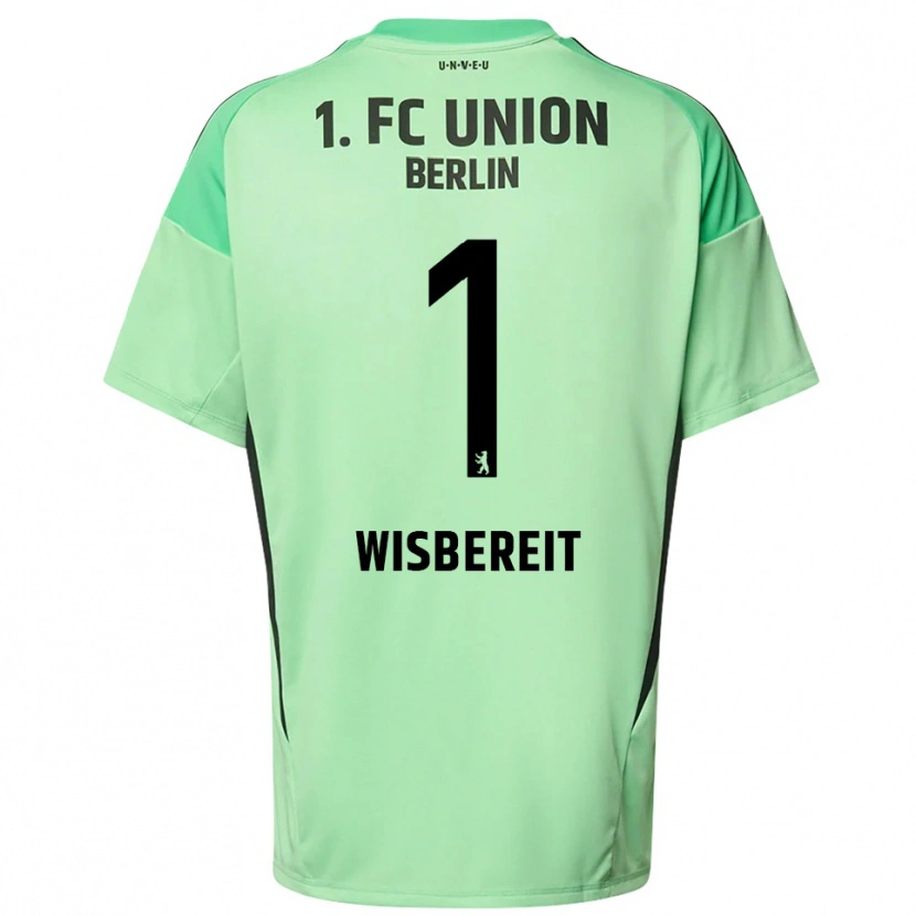 Danxen Kinderen Tom Wisbereit #1 Licht Groen Zwart Keepersshirt 2025/26 T-Shirt België