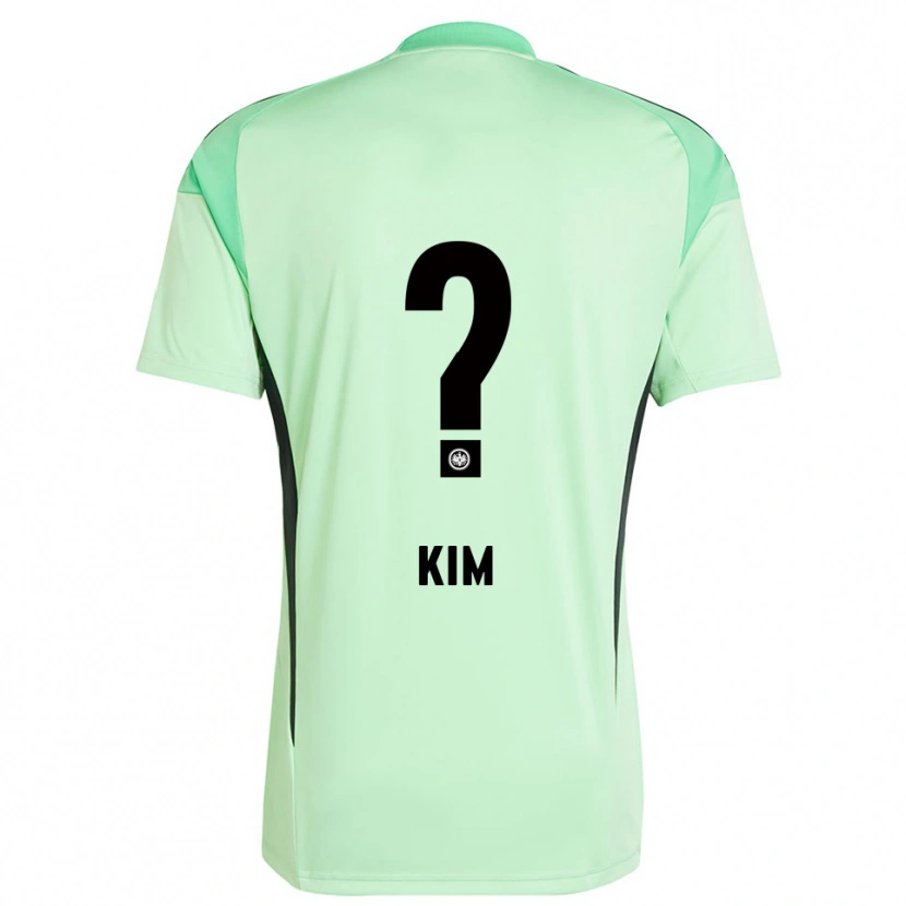 Danxen Kinderen Junhyung Kim #0 Licht Groen Zwart Keepersshirt 2025/26 T-Shirt België