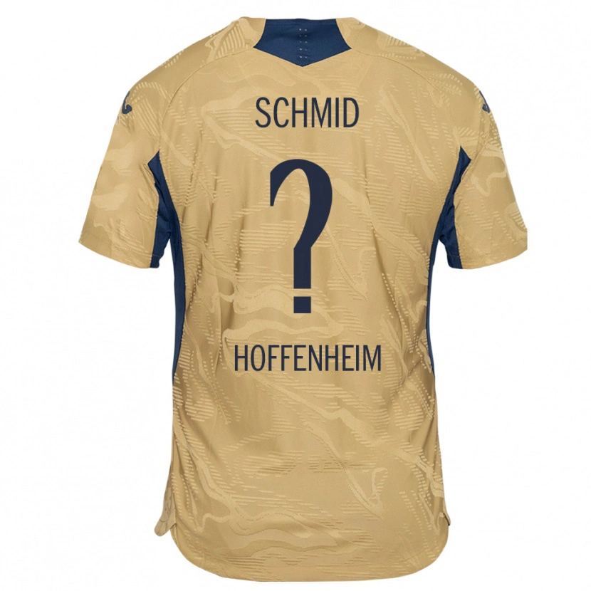 Danxen Kinderen Juliane Schmid #0 Tan Zwart Keepersshirt 2025/26 T-Shirt België