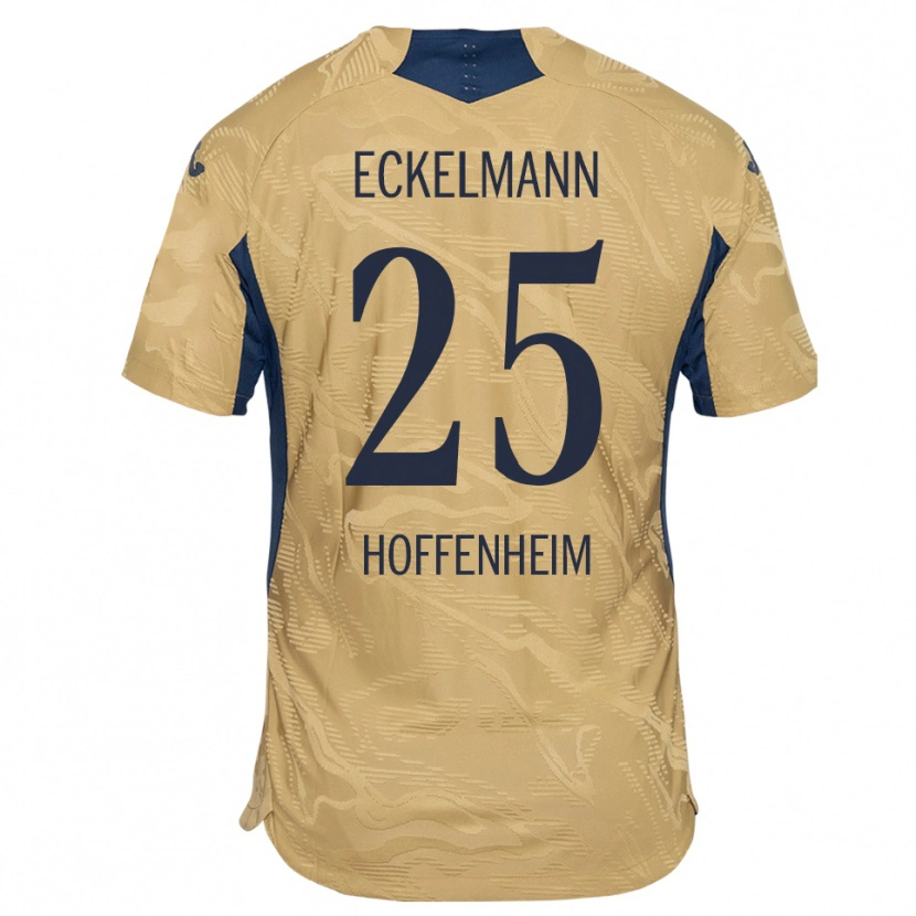 Danxen Kinderen Henri Eckelmann #25 Tan Zwart Keepersshirt 2025/26 T-Shirt België
