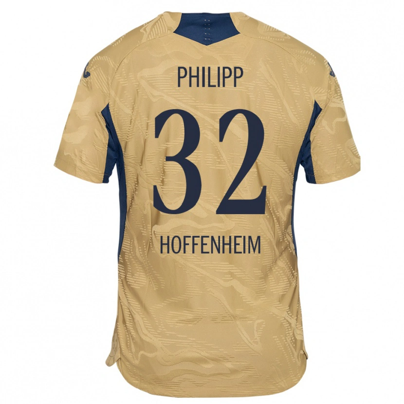 Danxen Kinderen Tim Philipp #32 Tan Zwart Keepersshirt 2025/26 T-Shirt België