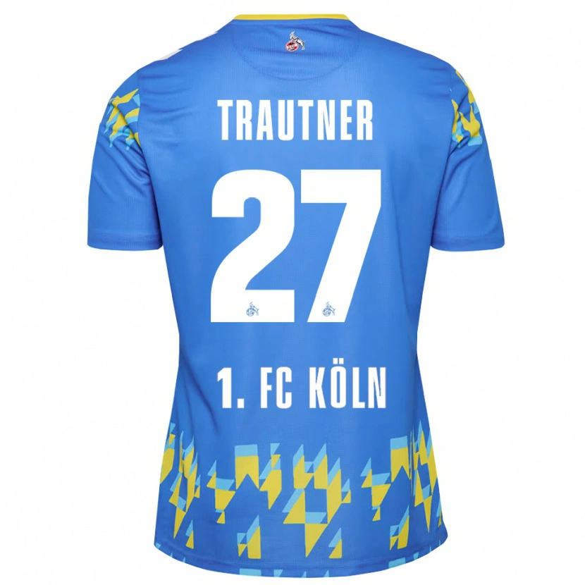 Danxen Kinderen Tobias Trautner #27 Korenbloemblauw Keepersshirt 2025/26 T-Shirt België