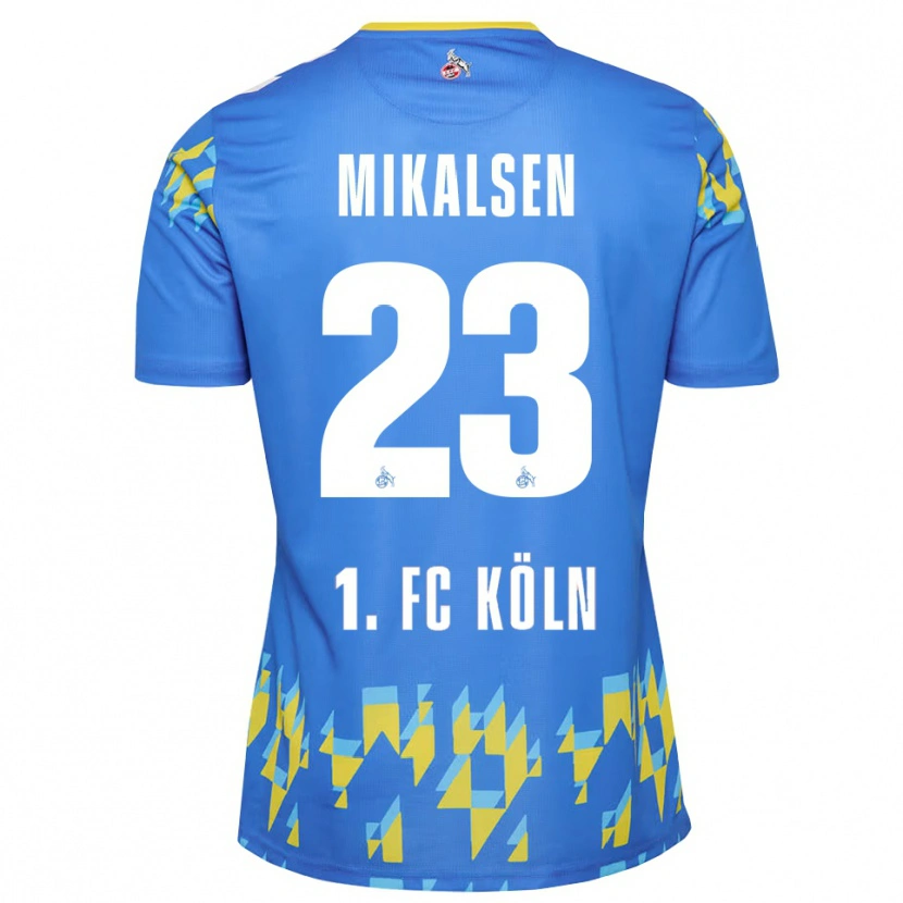 Danxen Kinderen Aurora Mikalsen #23 Korenbloemblauw Keepersshirt 2025/26 T-Shirt België