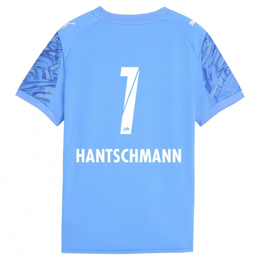 Danxen Kinderen Franz Hantschmann #1 Koninklijk Blauw Rood Keepersshirt 2025/26 T-Shirt België