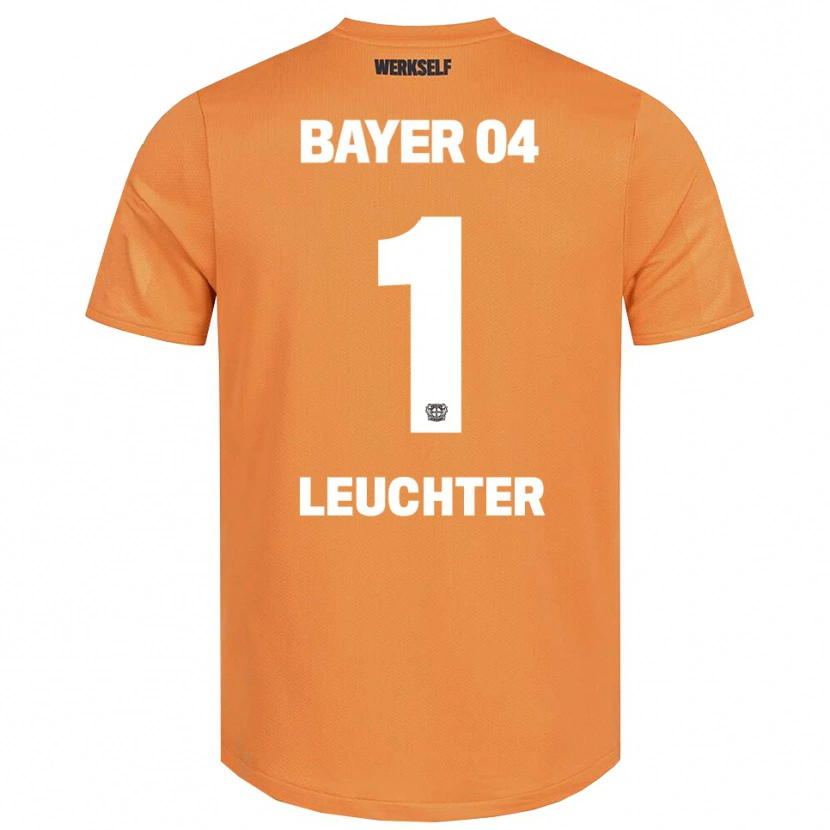 Danxen Kinderen Julian Leuchter #1 Zandkleurig Bruin Keepersshirt 2025/26 T-Shirt België