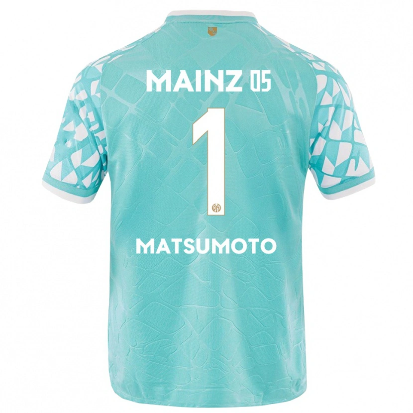 Danxen Kinderen Mamiko Matsumoto #1 Turquoise Wit Keepersshirt 2025/26 T-Shirt België
