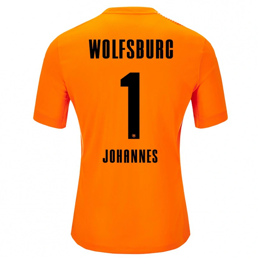 Danxen Kinderen Stina Johannes #1 Rood Zwart Keepersshirt 2025/26 T-Shirt België