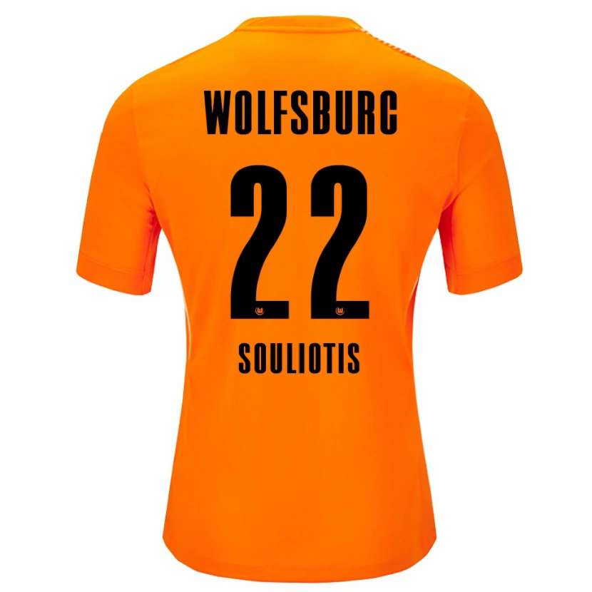 Danxen Kinderen Spyridon Souliotis #22 Rood Zwart Keepersshirt 2025/26 T-Shirt België
