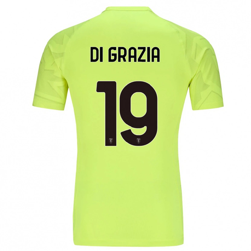 Danxen Kinderen Manuel Di Grazia #19 Fluorescent Groen Keepersshirt 2025/26 T-Shirt België