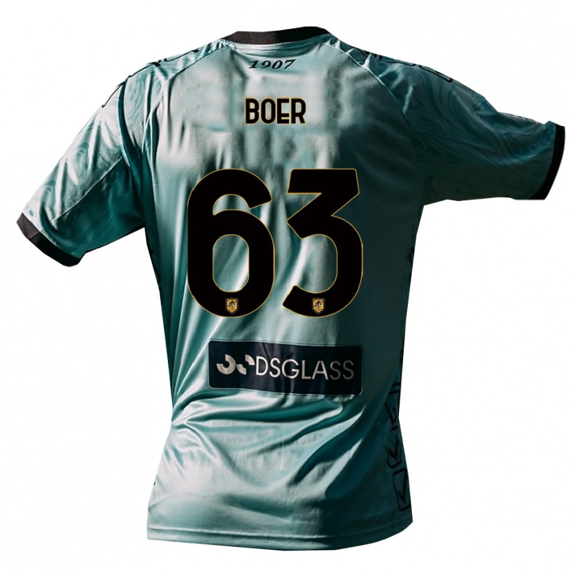 Danxen Kinderen Pietro Boer #63 Lichtblauw Wit Keepersshirt 2025/26 T-Shirt België