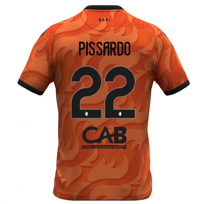 Danxen Kinderen Marco Pissardo #22 Donker Oranje Zwart Keepersshirt 2025/26 T-Shirt België