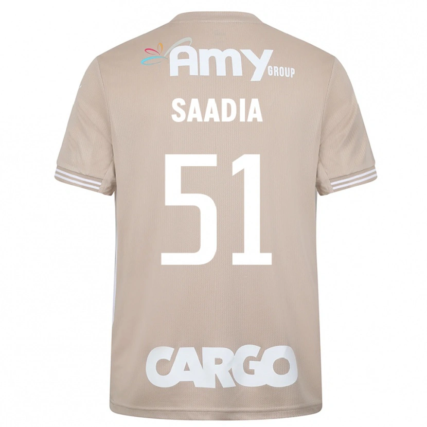 Danxen Kinderen Shalev Saadia #51 Burly Wood Keepersshirt 2025/26 T-Shirt België
