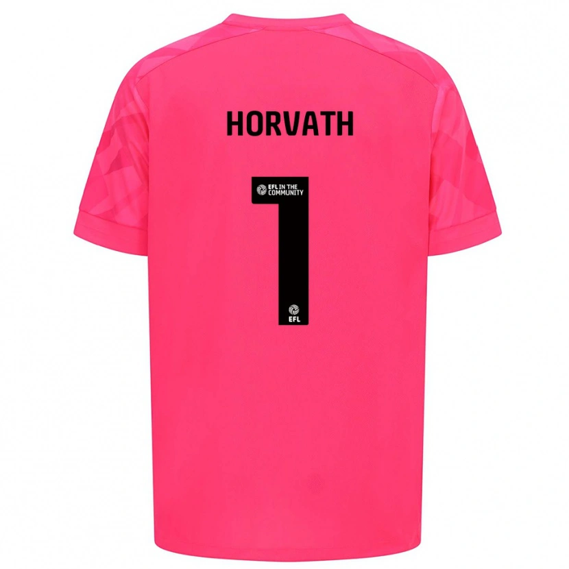 Danxen Kinderen Ethan Horvath #1 Roze Roze Keepersshirt 2025/26 T-Shirt België