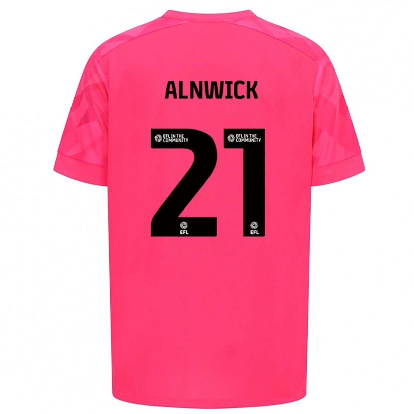 Danxen Kinderen Jak Alnwick #21 Roze Roze Keepersshirt 2025/26 T-Shirt België