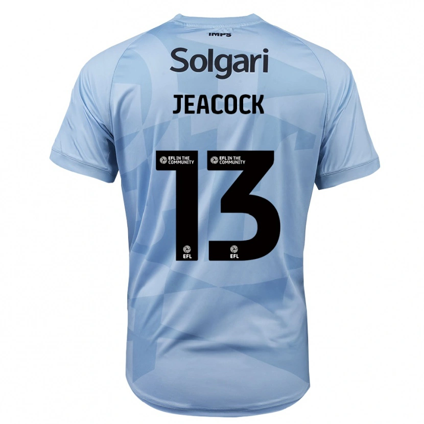Danxen Kinderen Zach Jeacock #13 Licht Hemelsblauw Keepersshirt 2025/26 T-Shirt België