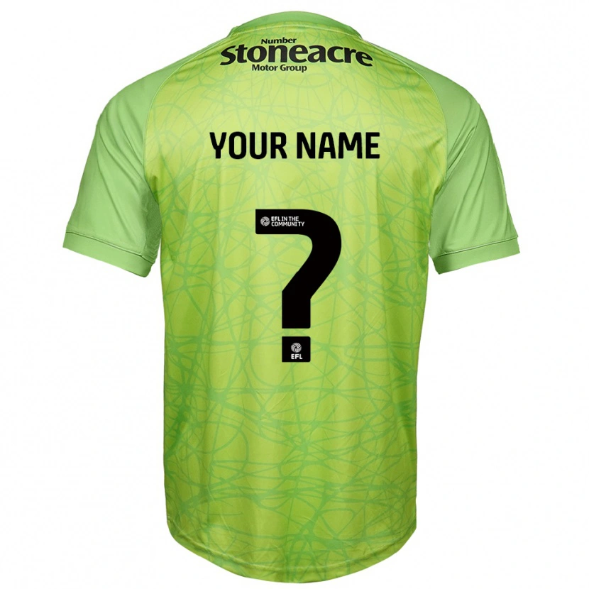 Danxen Kinderen Doncaster Rovers Lichtgroen Keepersshirt 2025/26 T-Shirt België