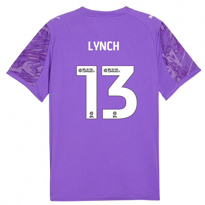 Danxen Kinderen Jay Lynch #13 Paars Rood Keepersshirt 2025/26 T-Shirt België