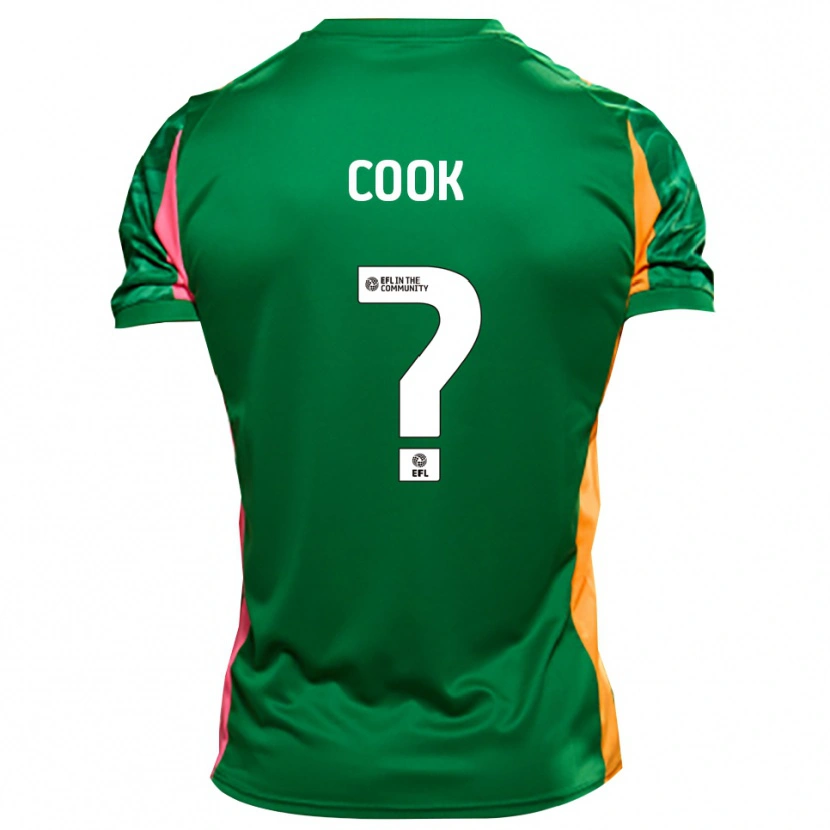 Danxen Kinderen Cook #0 Groen Oranje Keepersshirt 2025/26 T-Shirt België