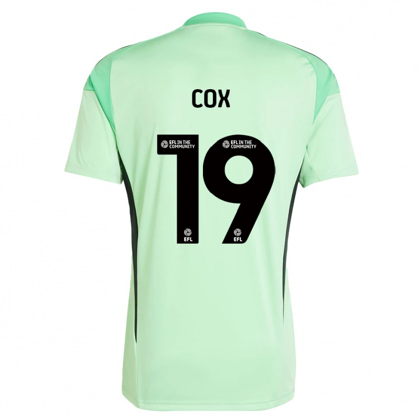 Danxen Kinderen Hannah Cox #19 Lichtgroen Zwart Keepersshirt 2025/26 T-Shirt België