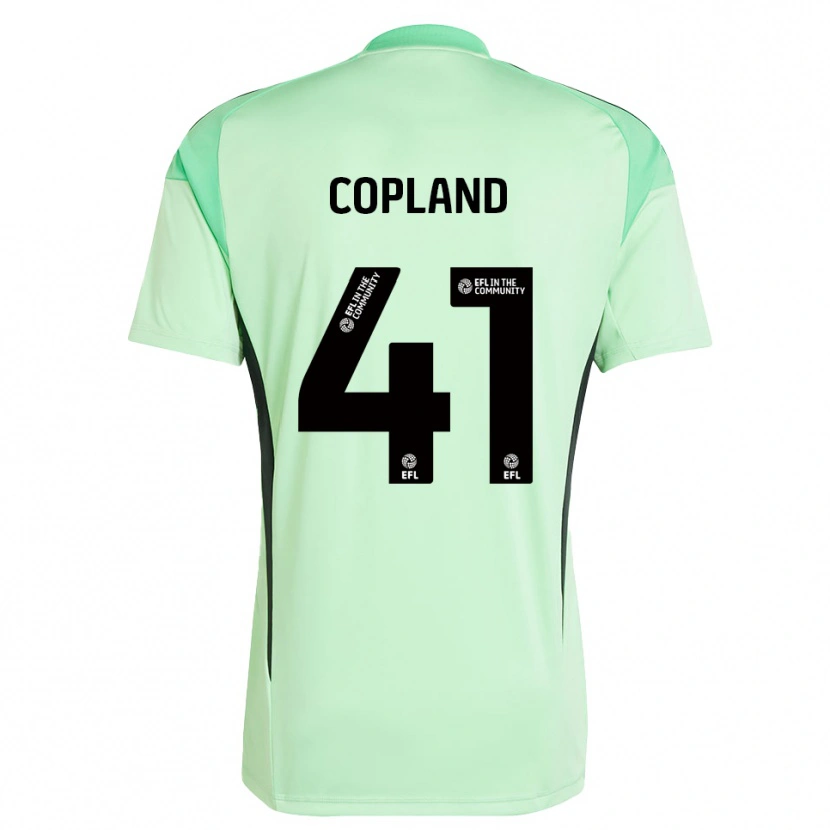 Danxen Kinderen Jack Copland #41 Lichtgroen Zwart Keepersshirt 2025/26 T-Shirt België