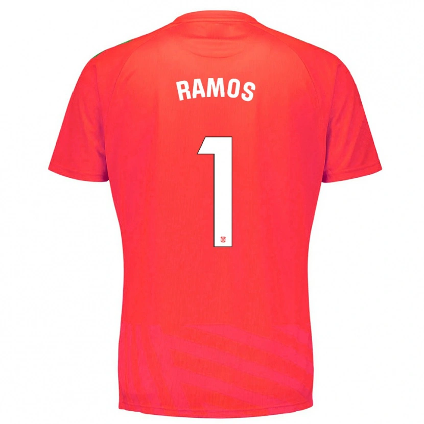 Danxen Kinderen Moha Ramos #1 Rood Wit Keepersshirt 2025/26 T-Shirt België