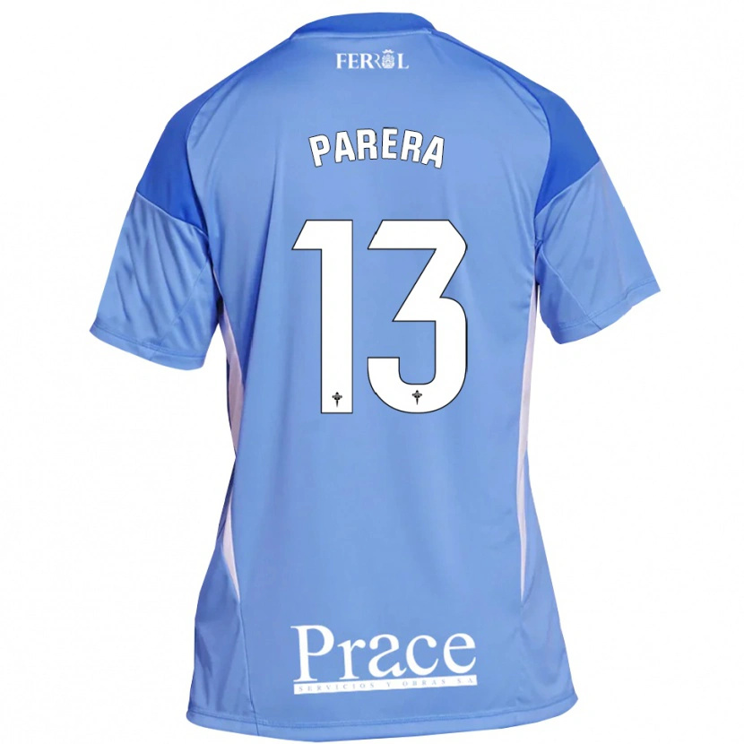 Danxen Kinderen Miquel Parera #13 Lichtblauw Wit Keepersshirt 2025/26 T-Shirt België