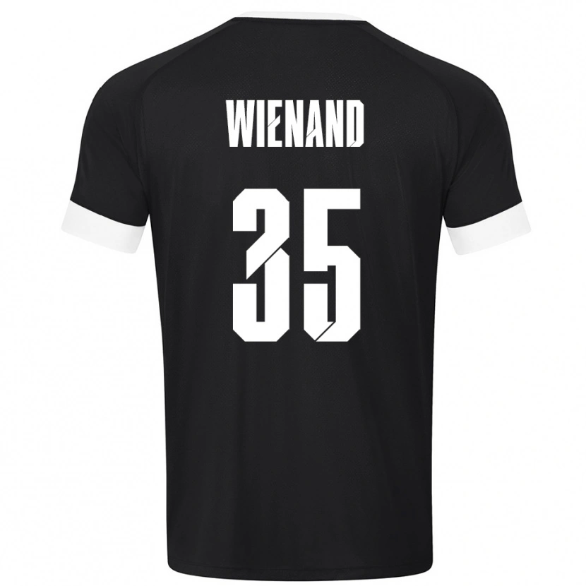 Danxen Kinderen Felix Wienand #35 Zwart Wit Keepersshirt 2025/26 T-Shirt België