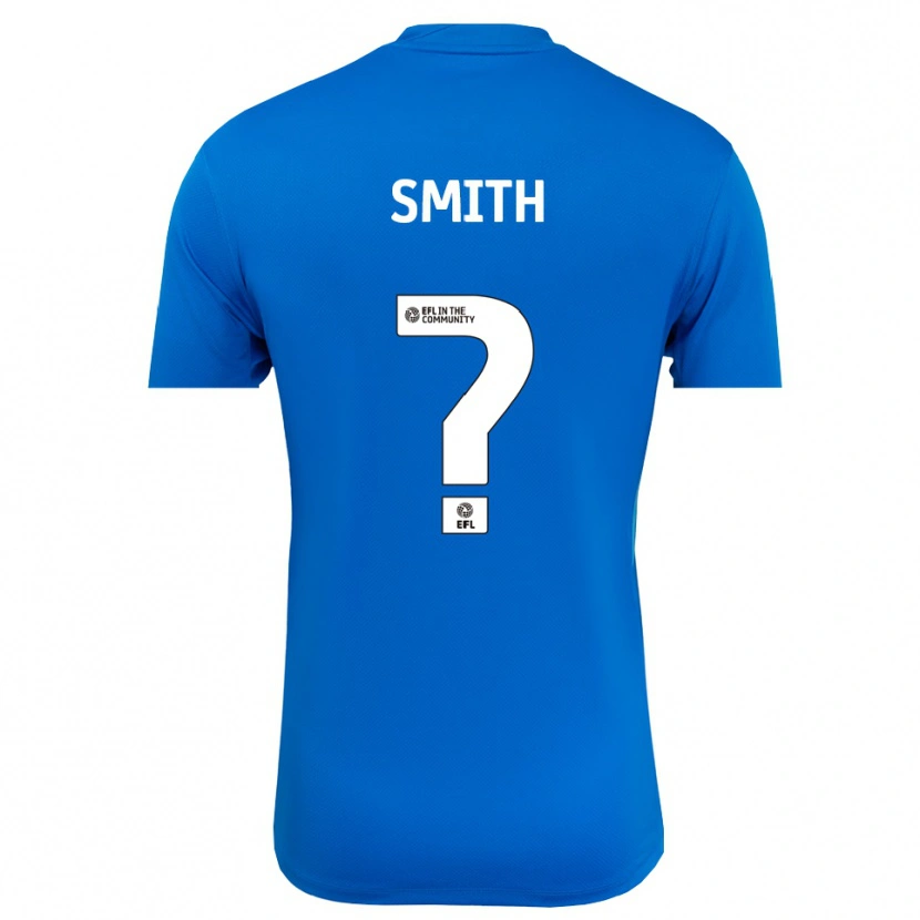Danxen Kinderen Alfie Smith #0 Blauw Wit Keepersshirt 2025/26 T-Shirt België