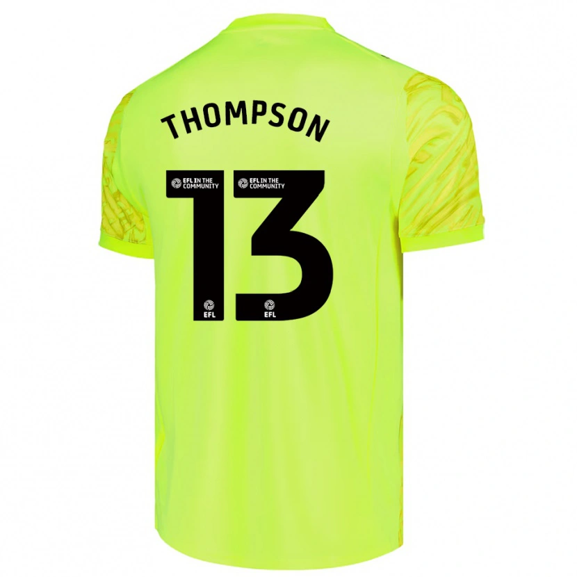 Danxen Kinderen Jack Thompson #13 Fluorescerend Groen Keepersshirt 2025/26 T-Shirt België