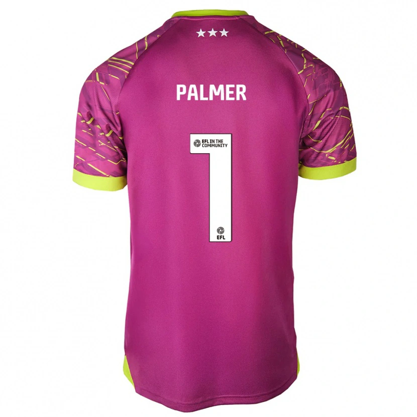 Danxen Kinderen Alex Palmer #1 Medium Violet Rood Keepersshirt 2025/26 T-Shirt België
