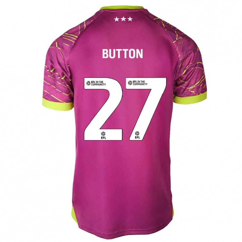 Danxen Kinderen David Button #27 Medium Violet Rood Keepersshirt 2025/26 T-Shirt België