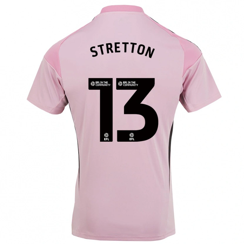 Danxen Kinderen Leo Stretton #13 Cherry Blossom Roze Keepersshirt 2025/26 T-Shirt België