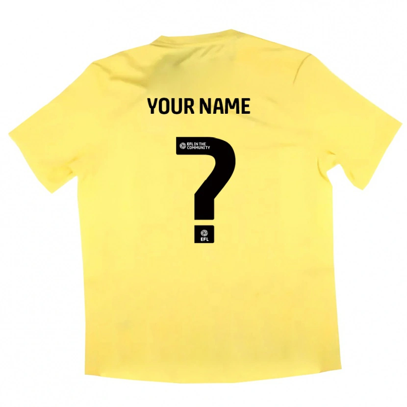 Danxen Kinderen Middlesbrough Geel Zwart Keepersshirt 2025/26 T-Shirt België