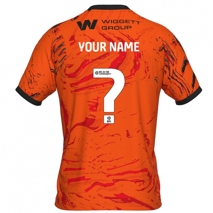 Danxen Kinderen Millwall FC Oranje Zwart Keepersshirt 2025/26 T-Shirt België