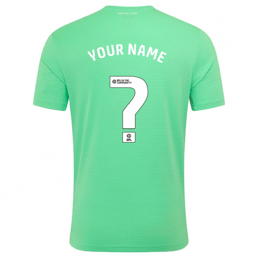 Danxen Kinderen Preston North End Pastel Turkoois Keepersshirt 2025/26 T-Shirt België
