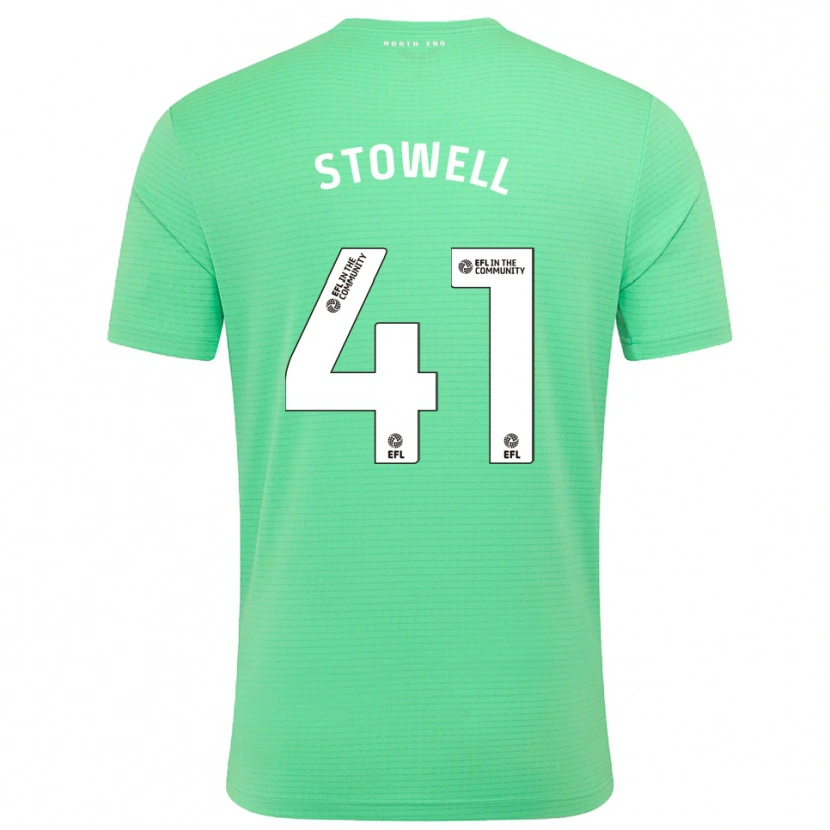Danxen Kinderen Li-Bau Stowell #41 Pastel Turkoois Keepersshirt 2025/26 T-Shirt België