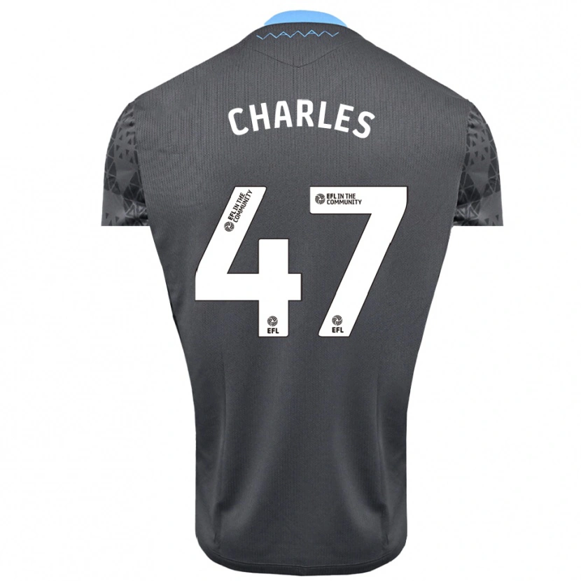 Danxen Kinderen Pierce Charles #47 Grijs Wit Keepersshirt 2025/26 T-Shirt België
