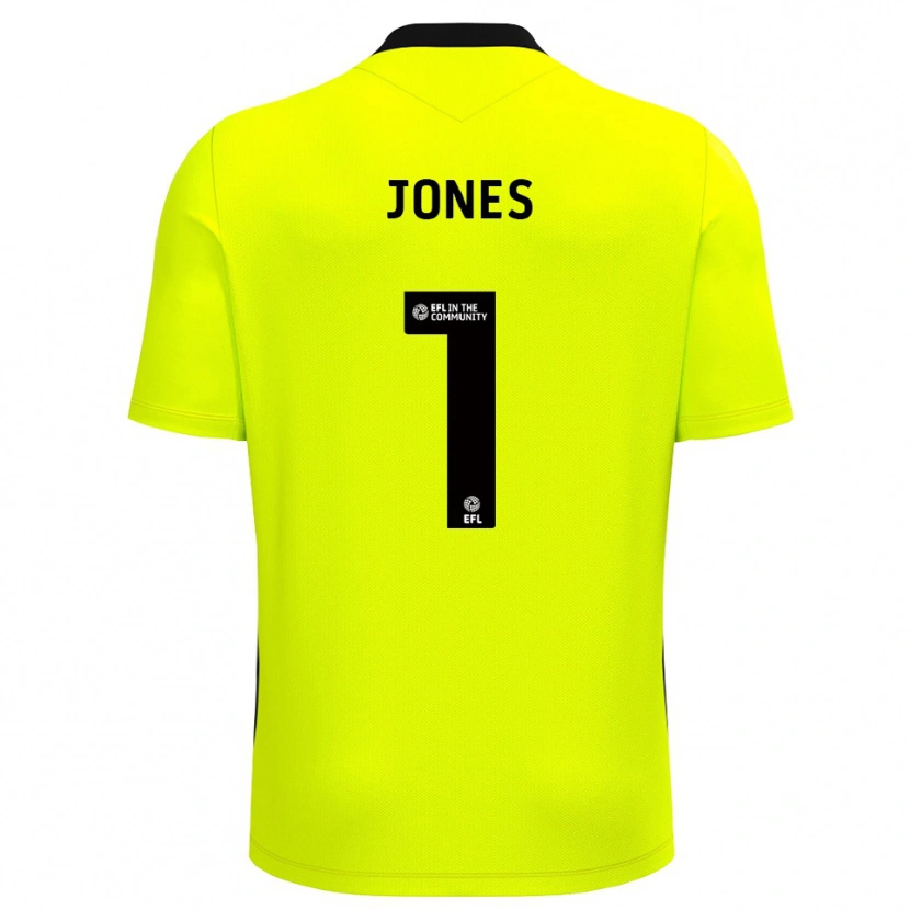 Danxen Kinderen Elliott Jones #1 Bos Groen Keepersshirt 2025/26 T-Shirt België
