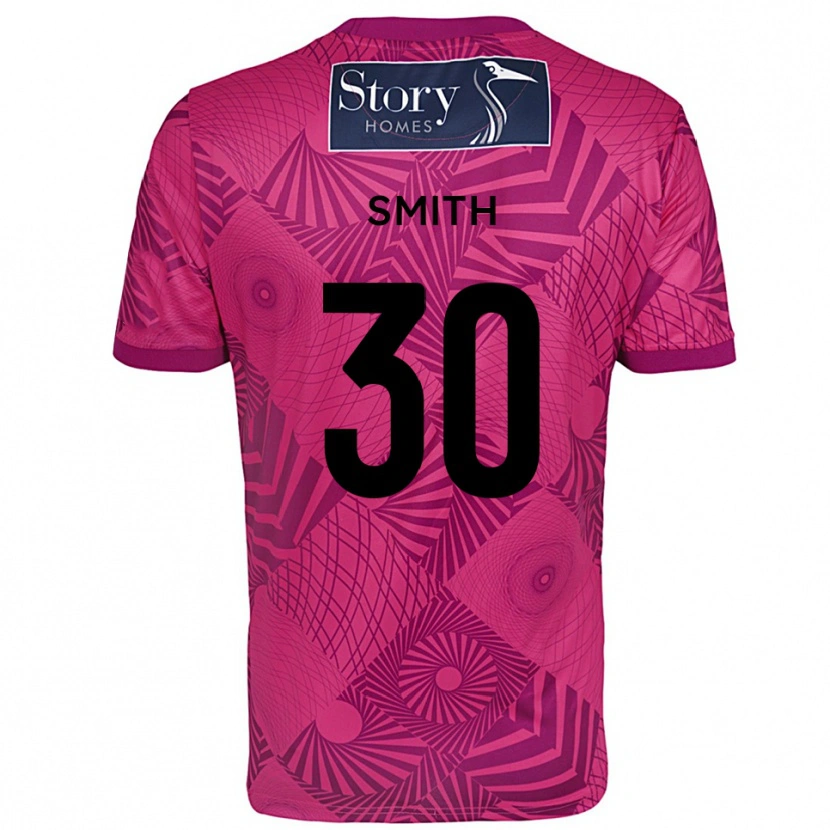 Danxen Kinderen Jude Smith #30 Paars Magenta Keepersshirt 2025/26 T-Shirt België