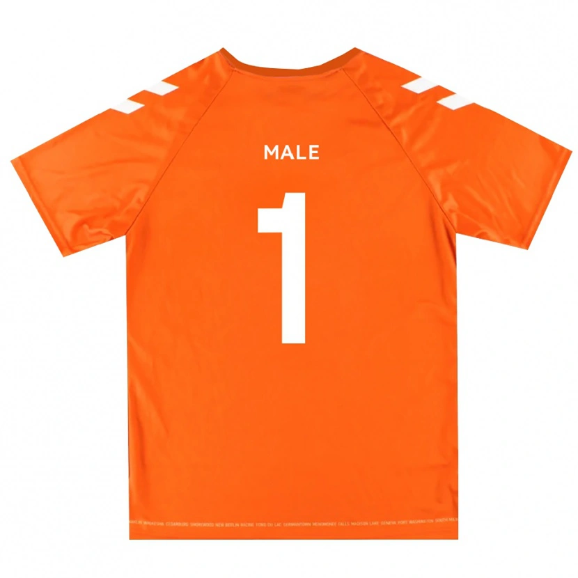 Danxen Kinderen Harrison Male #1 Oranje Wit Keepersshirt 2025/26 T-Shirt België