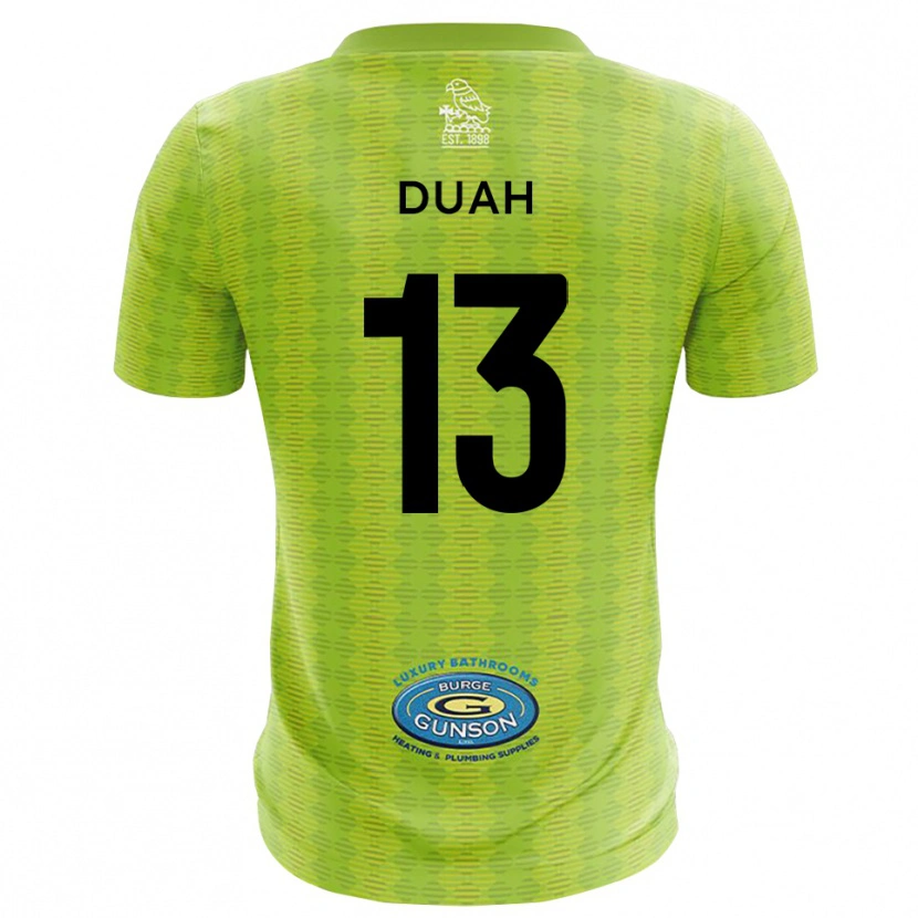 Danxen Kinderen Enos Duah #13 Gazon Groen Keepersshirt 2025/26 T-Shirt België