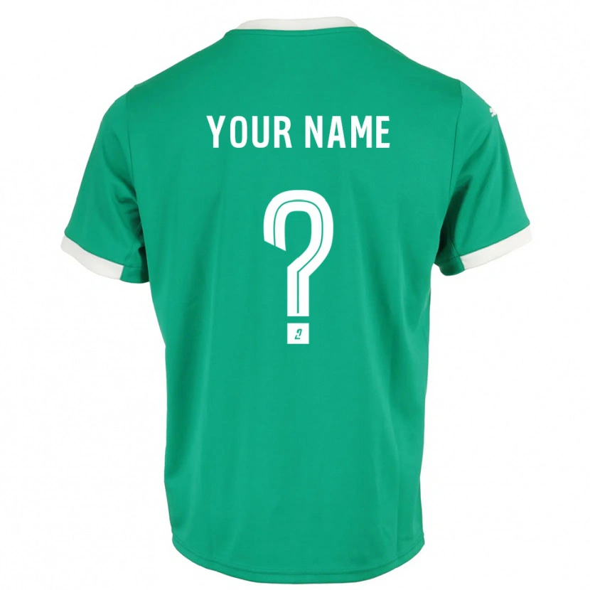Danxen Kinderen Troyes AC Groen Wit Keepersshirt 2025/26 T-Shirt België