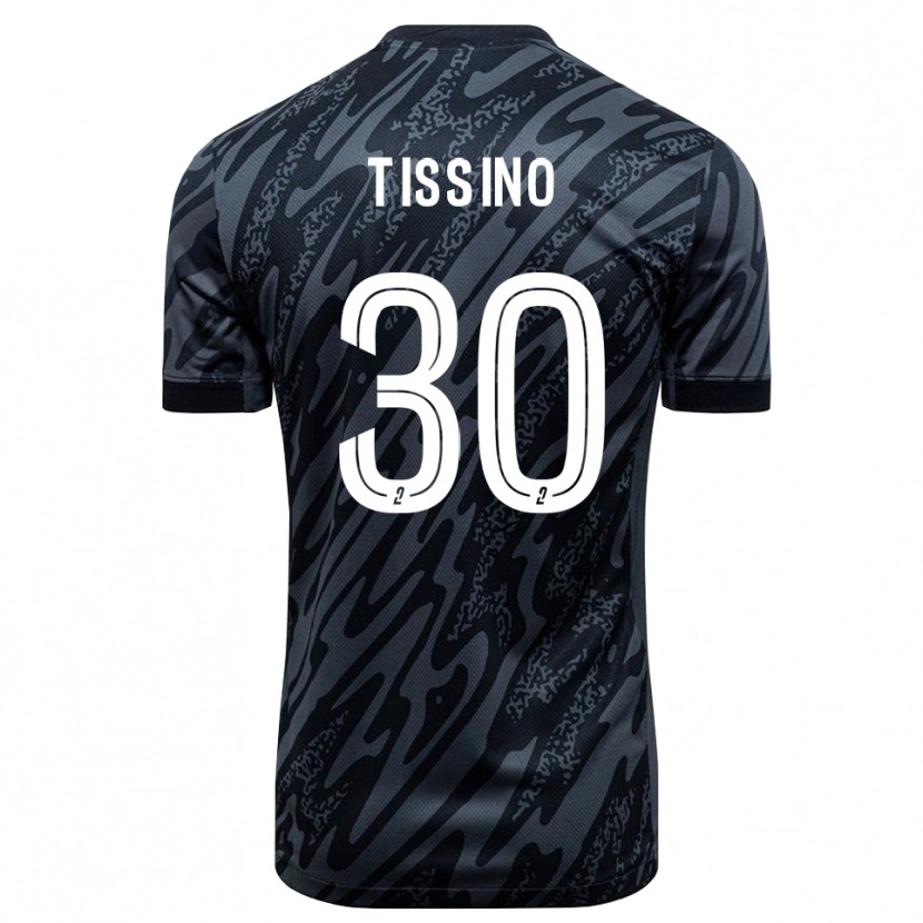 Danxen Kinderen Julie Tissino #30 Grijs Zwart Keepersshirt 2025/26 T-Shirt België