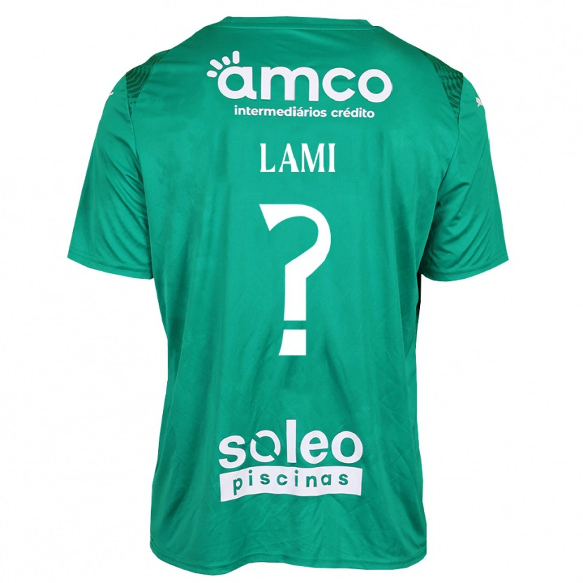 Danxen Kinderen Dário Lami #0 Groen Wit Keepersshirt 2025/26 T-Shirt België