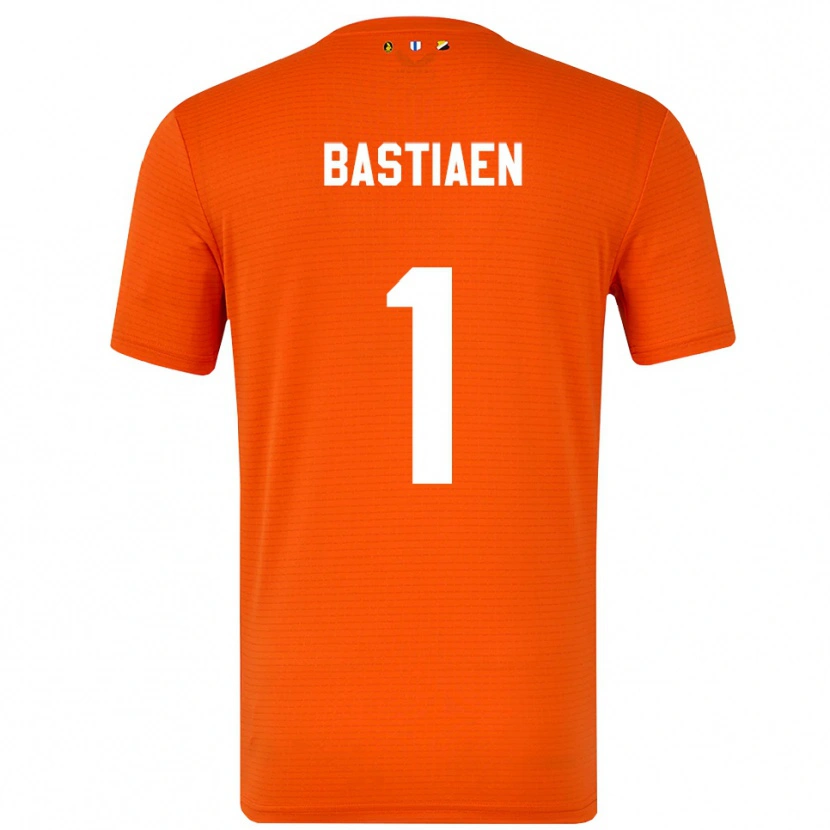 Danxen Kinderen Femke Bastiaen #1 Oranje Zwart Keepersshirt 2025/26 T-Shirt België
