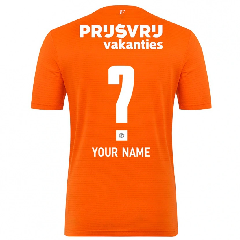 Danxen Kinderen Feyenoord Oranje Zwart Keepersshirt 2025/26 T-Shirt België
