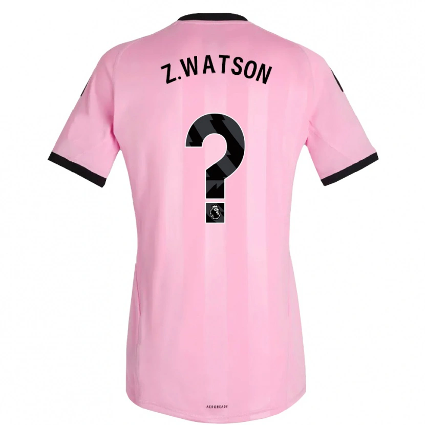 Danxen Kinderen Zac Watson #0 Roze Zwart Keepersshirt 2025/26 T-Shirt België